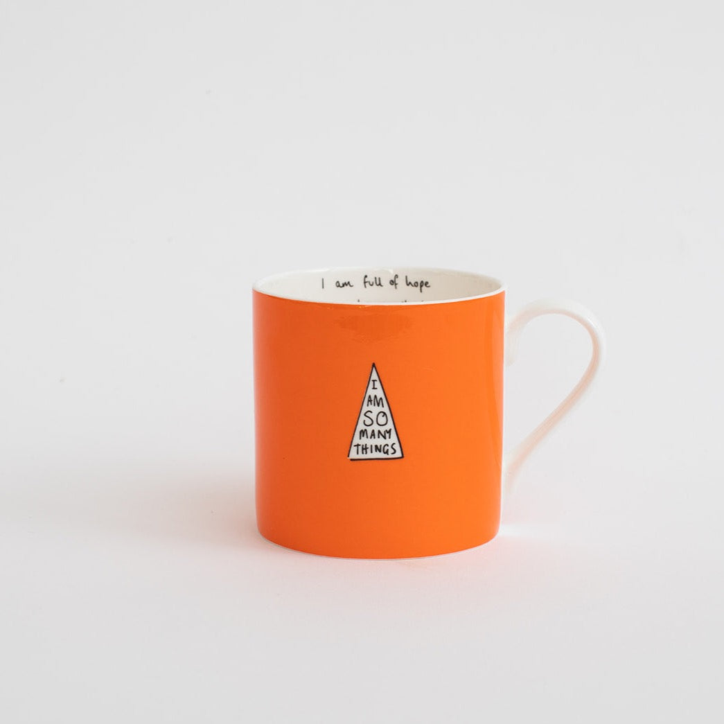 Preorder:orange Love Handmade Ceramic Mug-clay Mug Handmade,handmade Mug,aesthetic  Mug,modern Coffee Mug,cute Mug, Oranges Mug, Mug 