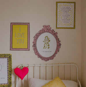 'I am Outrageously Loved' Wall Sticker