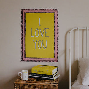 'I Love You' Wall Sticker