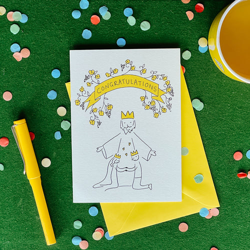 Congratulations - Greetings Card