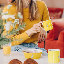 Yellow Mug And Bowl Set