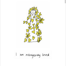 'I am Outrageously Loved' Wall Sticker