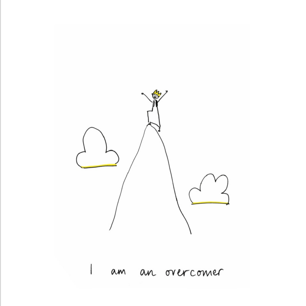 'I am an Overcomer' Poster