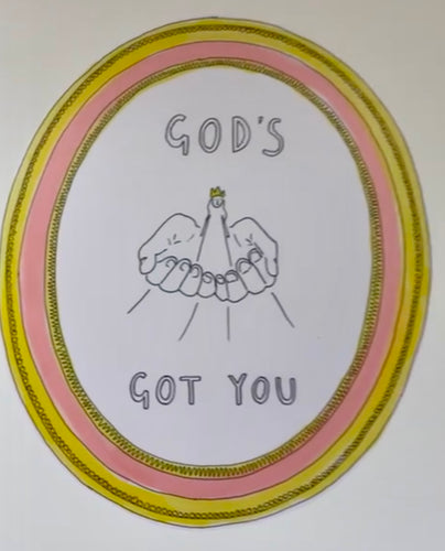 'God's Got You'  Wall Sticker