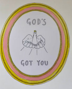 'God's Got You'  Wall Sticker