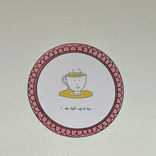 'God's Cup of Tea'  Wall Sticker